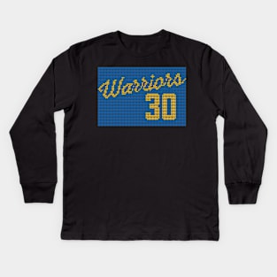 Warriors 30 Kids Long Sleeve T-Shirt